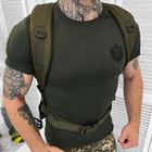Водонепроницаемый Рюкзак Mil-tec Assault 36л с системой Molle / Прочный Рюкзак олива 53х29х28 см - изображение 8