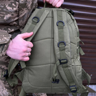 Водонепроницаемый рюкзак 35л с системой Molle / Крепкий Ранец Oxford 800D олива - изображение 3