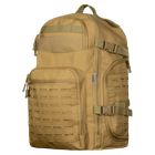 Рюкзак CamoTec 30л с системой Molle 50х30х19см / Прочный Ранец Oxford 900D PVC койот - изображение 1