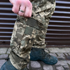 Мужские крепкие Брюки с накладными карманами / Хлопковые Брюки пиксель размер 48 - изображение 5