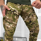 Легкі чоловічі Штани Ріп-стоп з регулюваними стяжками під колінами / Міцні Брюки мультикам розмір M - зображення 4