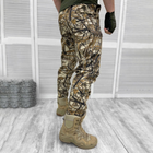 Мужские крепкие Брюки с накладными карманами / Плотные Брюки саржа светлый камуфляж размер M - изображение 3