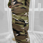 Міцні чоловічі Штани з накладними кишенями та манжетами / Водонепроникні Брюки ріп-стоп мультикам розмір M - зображення 3