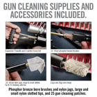 Набор для чистки оружия Real Avid Gun Boss Pro Universal Cleaning Kit калибра 0.22 - 0.45, 20/12 GA - изображение 6