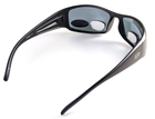 Бифокальные поляризационные очки BluWater Bifocal-1 (+2.5) Polarized (gray) серые - изображение 4