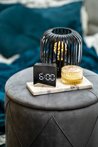 Настільний годинник-будильник Camry Black (CR 1150b) - зображення 11