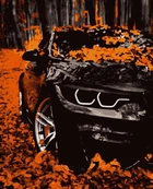 Картини за номерами "Осінь у жовтому" Artissimo полотно на підрамнику 40x50 см PN9650