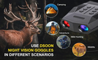 Прилад (бінокль) нічного бачення Dsoon NV5000 із функцією запису (до 400м) - зображення 4