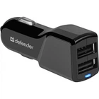 Автомобільний зарядний пристрій Defender UCA-34 83834 17W 2xUSB-A 3.4A чорна