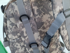 Армейский походный мужской рюкзак на две лямки 35 л цвет олива - изображение 10