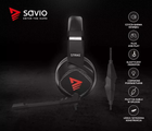 Słuchawki z mikrofonem Savio Strike Black (SAVGH-STRIKE) - obraz 5