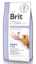 Сухой корм для всех возрастов Brit VetDiets при нарушениях пищеварения с селедкой лососем горохом