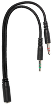 Słuchawki z mikrofonem Savio Nexus Black (SAVGH-NEXUS) - obraz 7