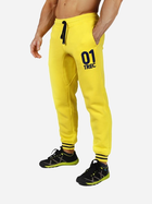 Spodnie dresowe męskie TREC WEAR Pants 036 M Żółte (5902114021948) - obraz 1