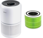 Очиститель воздуха LEVOIT Smart Air Purifier Core 300S Plus White (HEAPAPLVSEU0104) + Фильтр для Levoit Air Cleaner Filter Core 300 True HEPA 3-Stage (Original Mold and Bacteria Filter) (HEACAFLVNEA0041) (комплект)