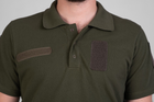 Поло військове тактичне жіноче/чоловіче Eva Military колір хакі розмір L - изображение 3