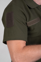 Поло військове тактичне жіноче/чоловіче Eva Military колір хакі розмір L - изображение 4