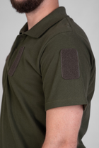 Поло військове тактичне жіноче/чоловіче Eva Military колір хакі розмір L - изображение 5