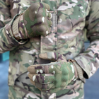 Плотные сенсорные перчатки с влагоотводящей технологией TrekDry и антискользящими вставками мультикам размер - изображение 1