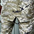 Легкая Мужская Куртка светлый пиксель / Удлиненная Ветровка размер XL - изображение 7