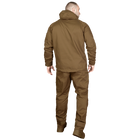 Мужской крепкий Костюм Куртка с капюшоном + Брюки / Полевая форма CamoTec Stalker Canvas 3.0 койот размер M - изображение 3