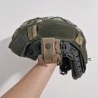 Акумуляторний Ліхтар Helmet Light Set Gen 2 із кріпленням на шолом / Налобний Ліхтарик койот - зображення 2