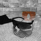 Очки Swiss Eye Raptor с 3-мя сменными поляризованными линзами и диоптрической вставкой черные размер - изображение 3