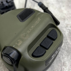 Активные Наушники EARMOR M32H с креплением на Шлем и Микрофоном олива - изображение 5