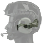Пластиковые Адаптеры "Чебурашки" для крепления активных наушников EARMOR на шлем хаки - изображение 4