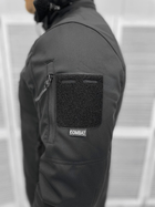 Мужская зимняя Куртка Combat Soft Shell черная размер 2XL - изображение 3