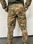 Літні штани військові мультикам із наколінниками ріп-стоп XL - зображення 4