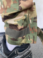Літні штани військові мультикам із наколінниками ріп-стоп XL - зображення 10