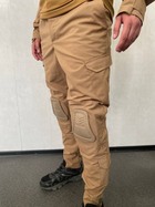 Военные штаны с наколенниками рип-стоп койот L - изображение 4