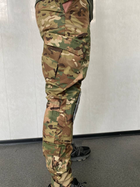 Літні штани військові мультикам із наколінниками ріп-стоп M - зображення 3