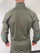 Боевая рубашка олива с налокотниками для НГУ, ВСУ рип-стоп XXXL - изображение 5