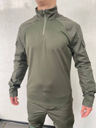 Боевая рубашка олива с налокотниками для НГУ, ВСУ рип-стоп XL - изображение 3