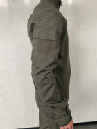 Боевая рубашка олива с налокотниками для НГУ, ВСУ рип-стоп XL - изображение 4