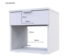Прикроватная тумба Doros GN1 Белый 40х41х33 см