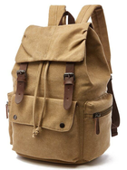 Рюкзак текстильный Vintage Хаки сумка портфель (221470) - изображение 1