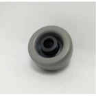 Мебельное колесо UV D=36 пластик/резина серый (713841)