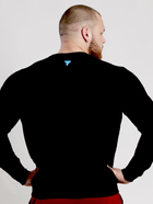 Bluza bez kaptura męska TREC WEAR Sweatshirt 034 S Czarna (5902114027049) - obraz 2