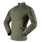 Мужской крепкий Убакс ESDY с усиленными локтями / Плотная уставная Рубашка олива размер XL - изображение 3