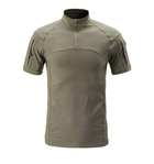 Мужской Убакс Han Wild с короткими рукавами и карманами / Прочная уставная Рубашка олива размер 3XL - изображение 1