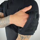Мужской Убакс Han Wild с короткими рукавами и карманами / Прочная уставная Рубашка черная размер L - изображение 5