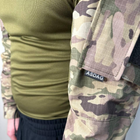 Мужской Убакс Rip-Stop с высоким воротником на молнии / Прочная Демисезонная Рубашка мультикам размер 2XL - изображение 5