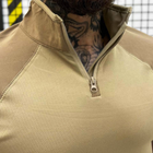 Мужской Убакс Single Sword с короткими рукавами и карманами / Прочная уставная Рубашка Coolmax койот размер M - изображение 5