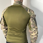 Мужской Убакс ASDAQ с липучками под шевроны / Прочная уставная Рубашка рип-стоп мультикам размер M - изображение 5