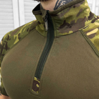 Мужской Убакс Logos с короткими рукавами и карманами / Прочная уставная Рубашка мультикам размер L - изображение 4