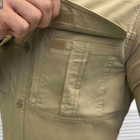Чоловіча міцна Сорочка Combat RipStop на гудзиках із кишенями койот розмір XL - зображення 6