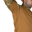 Мужской Убакс CoolPass с отсеками для налокотников / Уставная рубашка койот мультикам размер 2XL - изображение 6